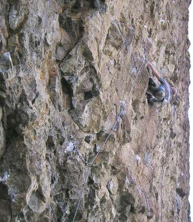 President day 7b+ Sonora, Ca, Vulcanica