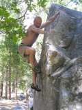 CAmp 4 BOuldering, Traverso, V1