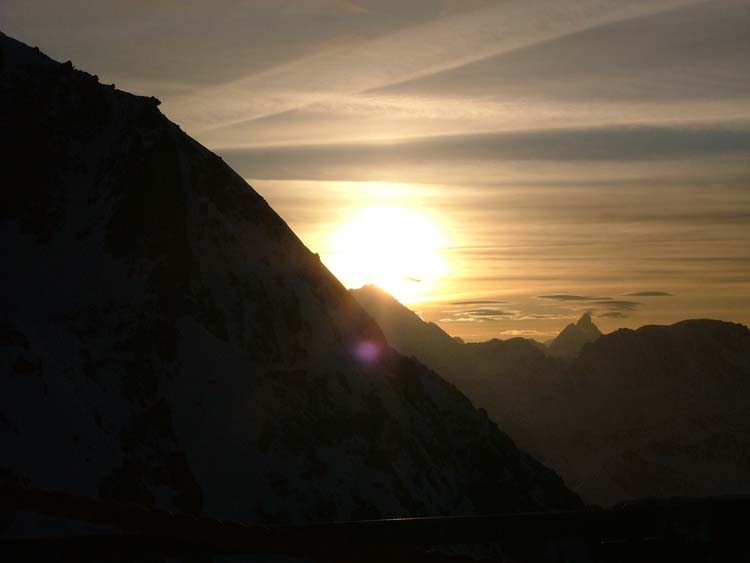 Tramonto sul Cervino