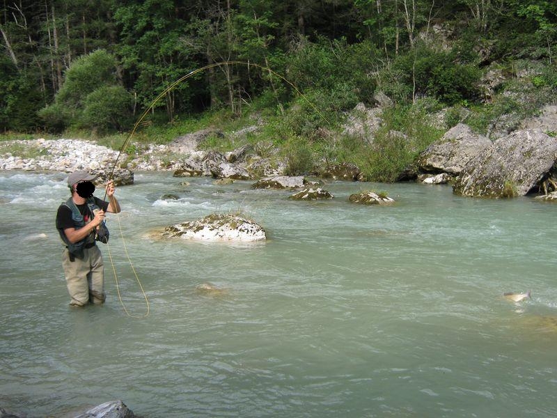 A pesca con un temolo