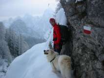 Verso il Monte Lussari da val Saisera