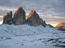 Alba sulle Tre cime