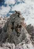 Campo estivo 1998: verso Punta Anna in ferrata
