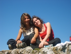 io e vale, la mia amica del cuore