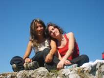 io e vale, la mia amica del cuore