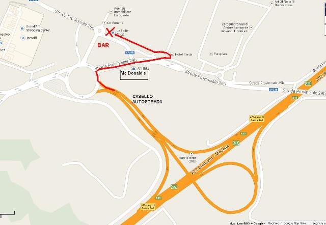 mappa raduno