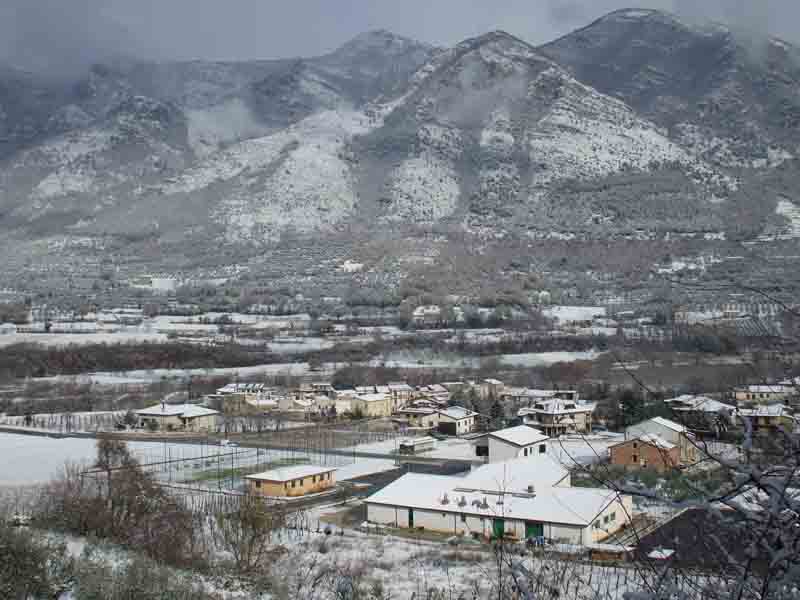 paesaggio innevato