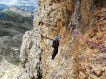 Parete sud M.Averau