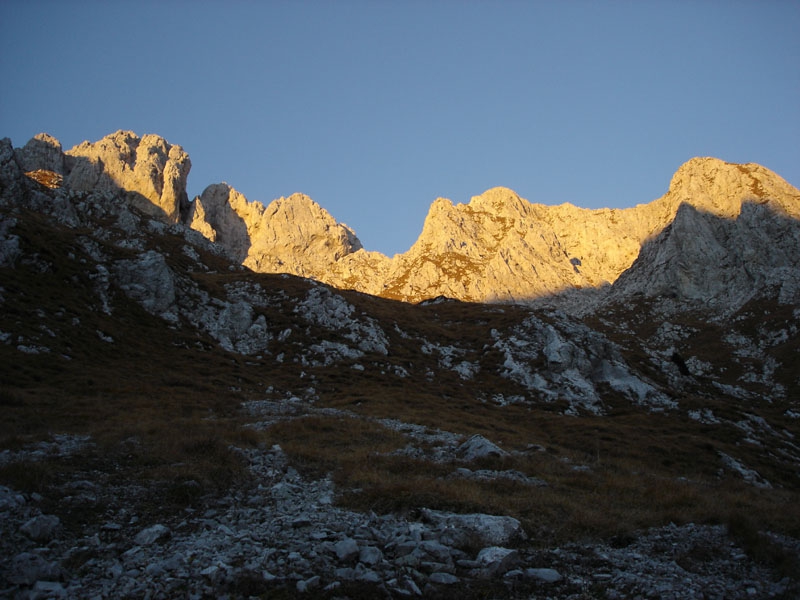 Tramonto in Presolana