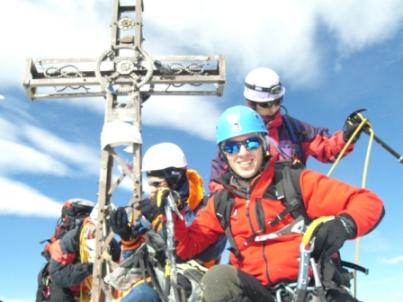 In punta al Monviso