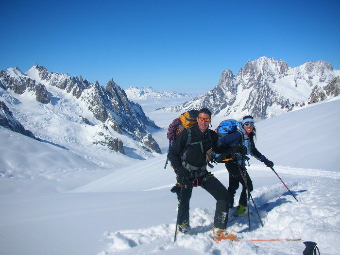 Verso la Vallee Blanche