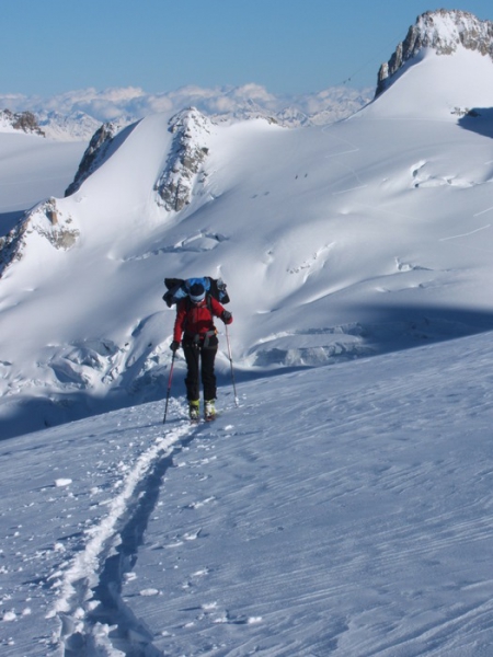 Traversata rifugio Torino-Les Cosmiques