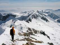 Monte Bruffione, cresta finale