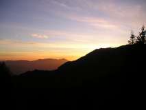 tramonto presolana