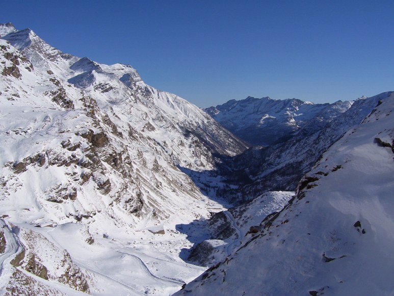 Alta Valle Orco (strada Nivolet) - Inverno