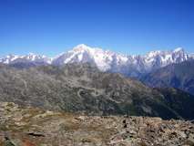 Monte Bianco dal Col de la Crosatie