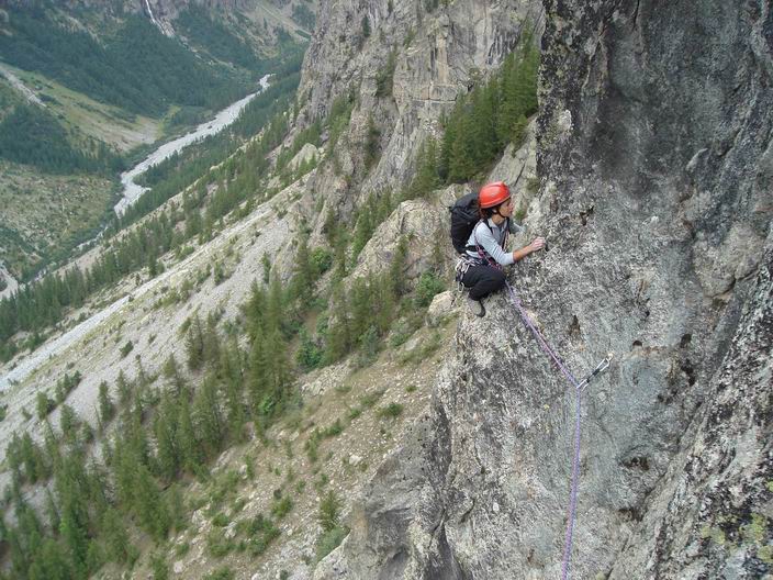 Ailefroide. Traverso