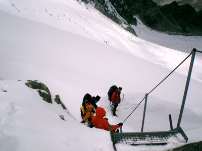 discesa su arolla da vignettes