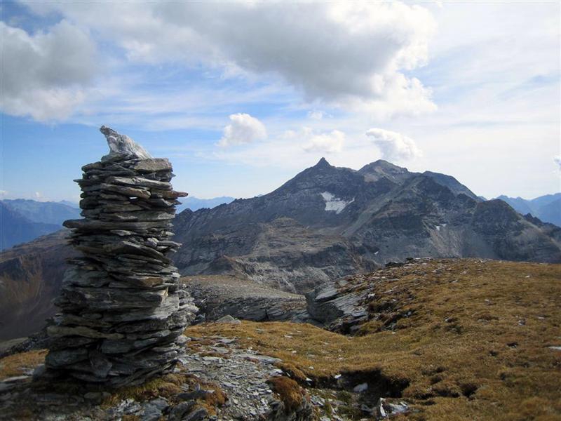 dalla cima del monte Bardan, il pizzo Quadro
