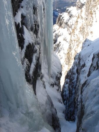 cascata in alto nel Cermenati