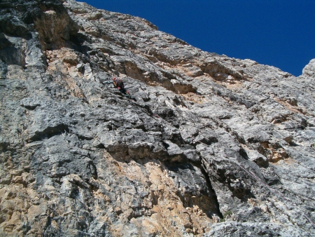 Sulla via delle Guide al Crozzon