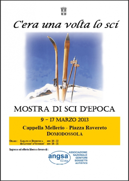 mostra sci d'epoca