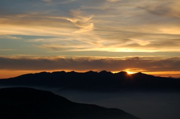 Tramonto verso Monte Baldo